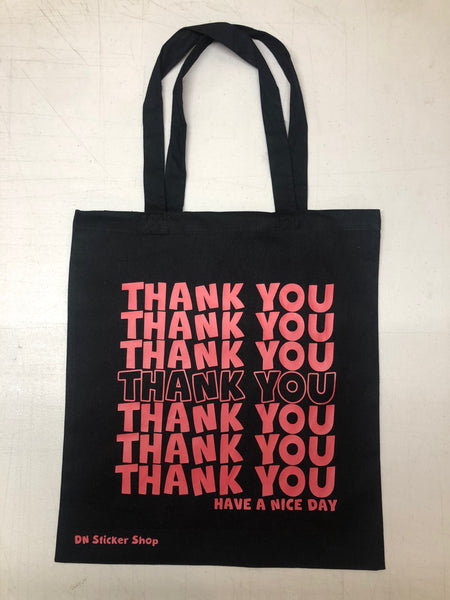 Thank You Canvas Tote
