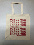 Thank You Canvas Tote